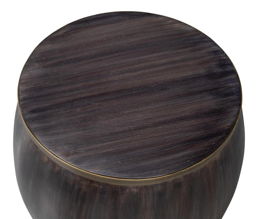 Details Brown Side Table - Ornate Home