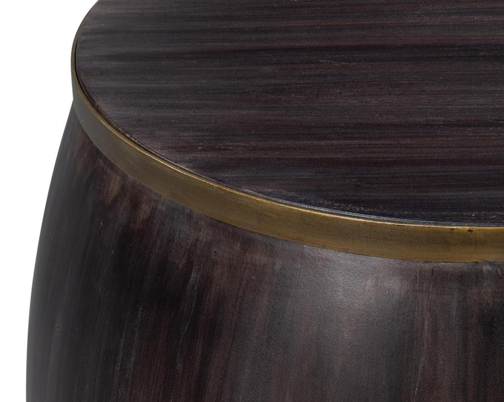 Details Brown Side Table - Ornate Home