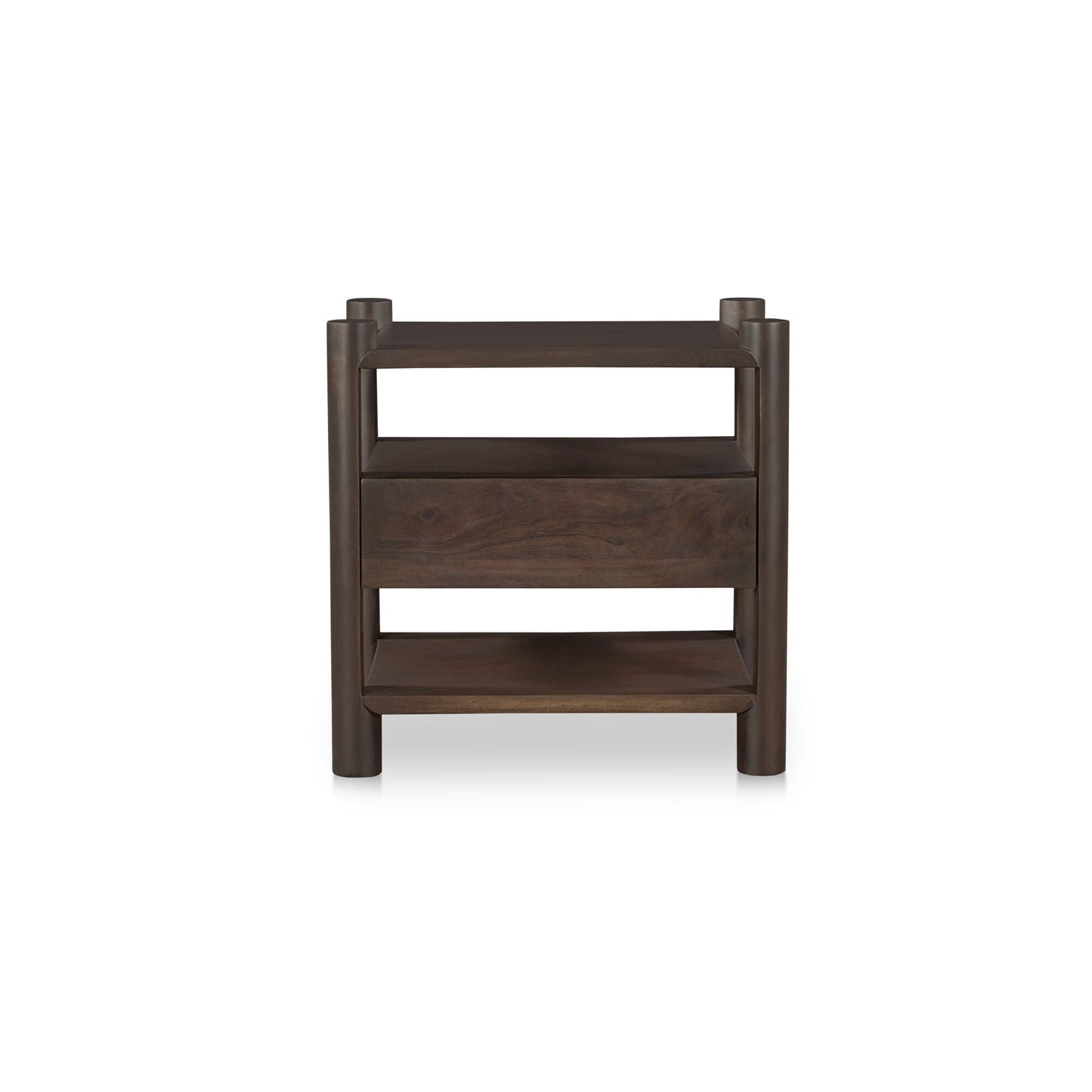 Devin Brown Nightstand - Ornate Home