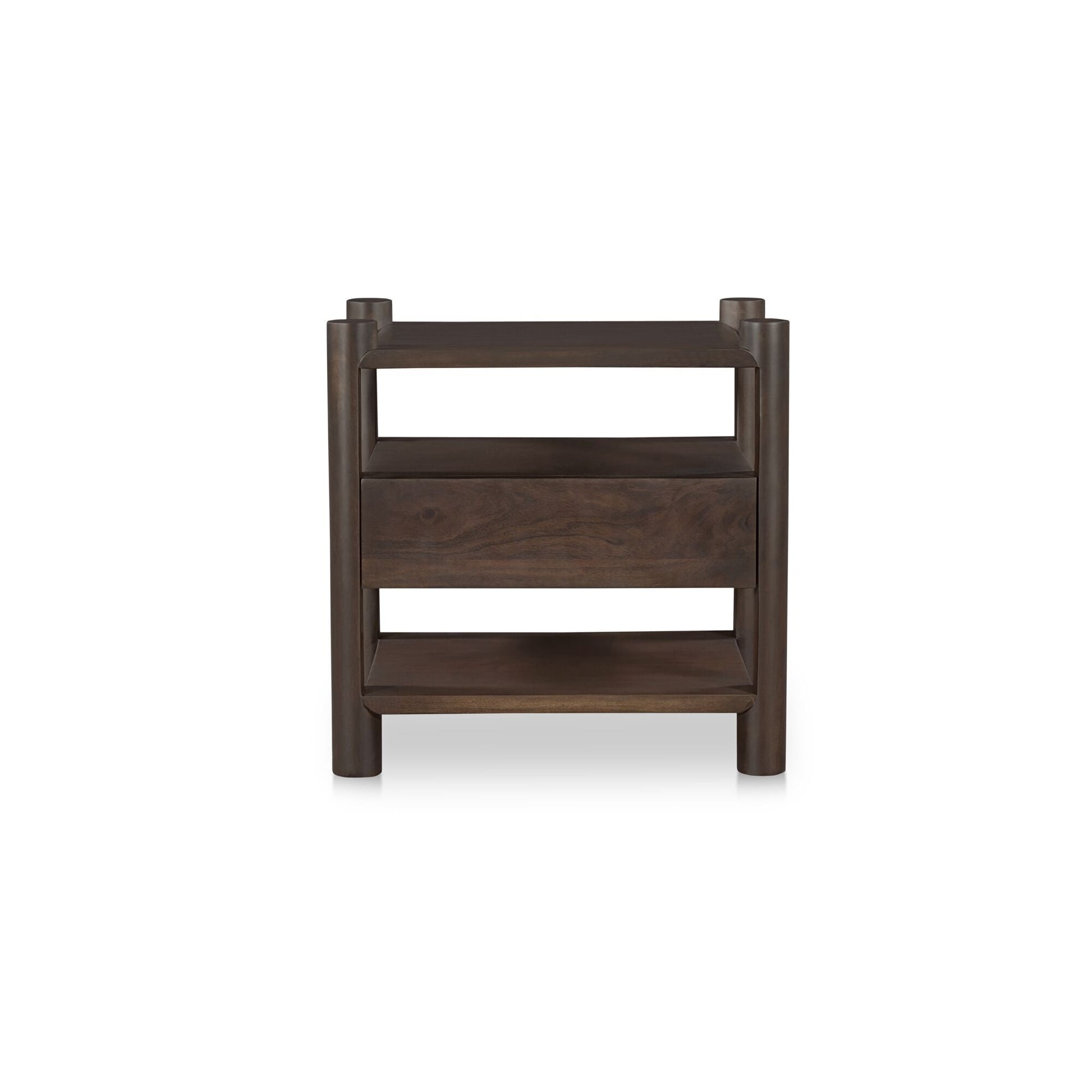 Devin Brown Nightstand - Ornate Home