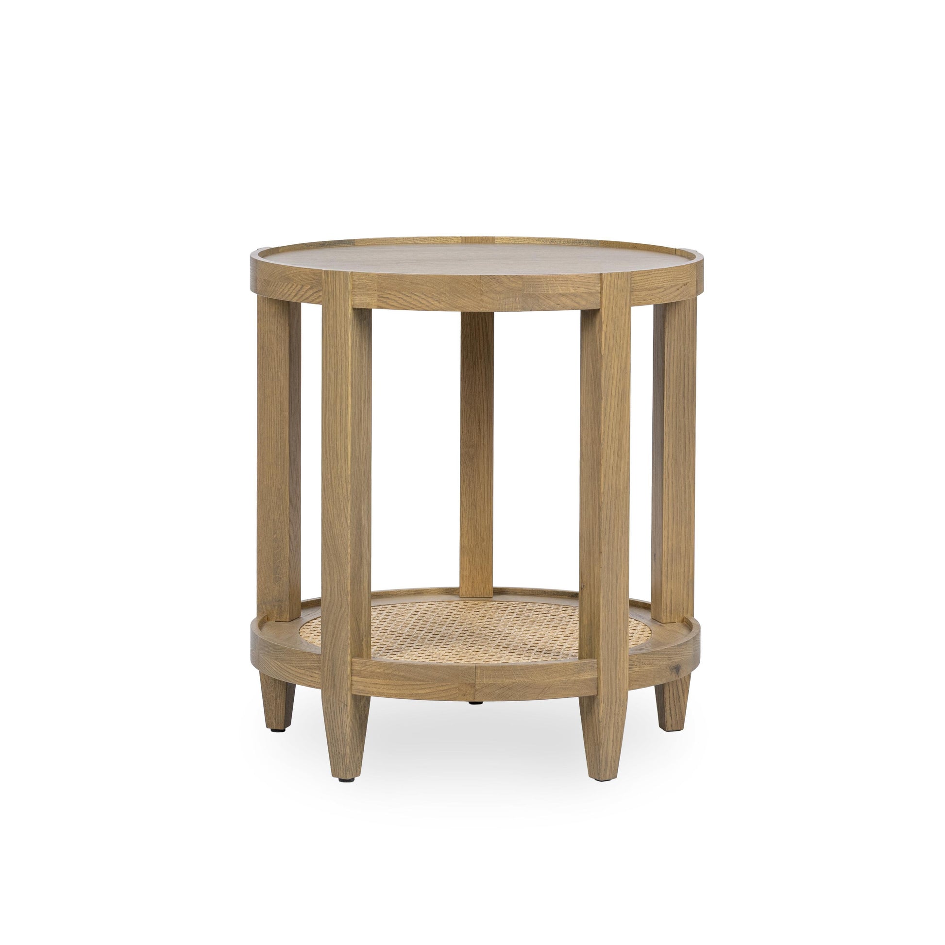 Devin Khaki Mist End Table - Ornate Home