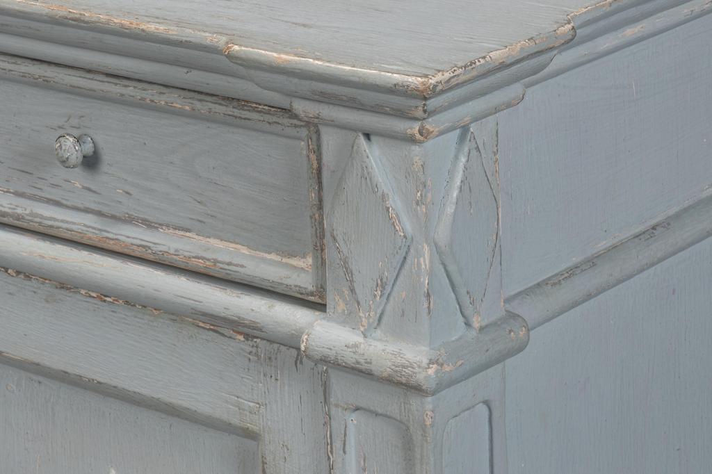 Diamond Blue Wall Sideboard - Ornate Home