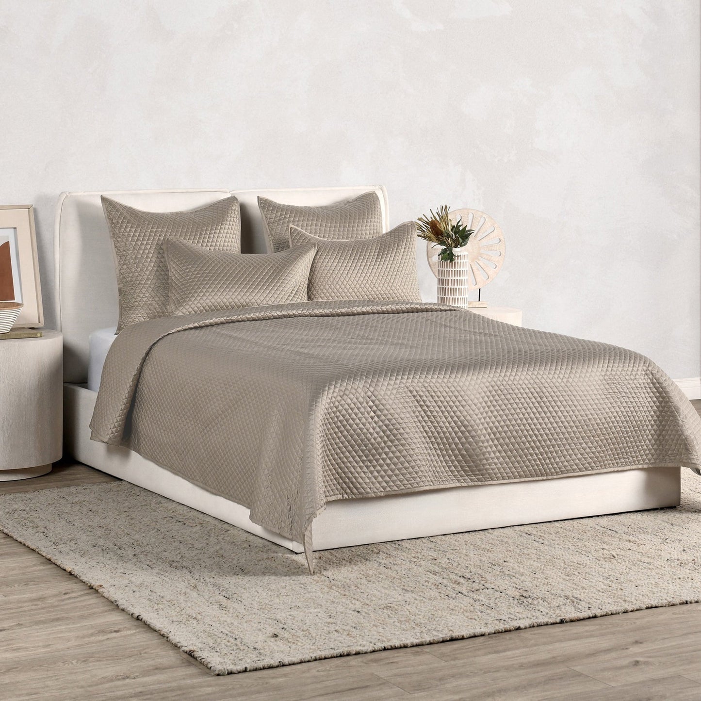 Diamond Pebble Quilt Collection - Ornate Home