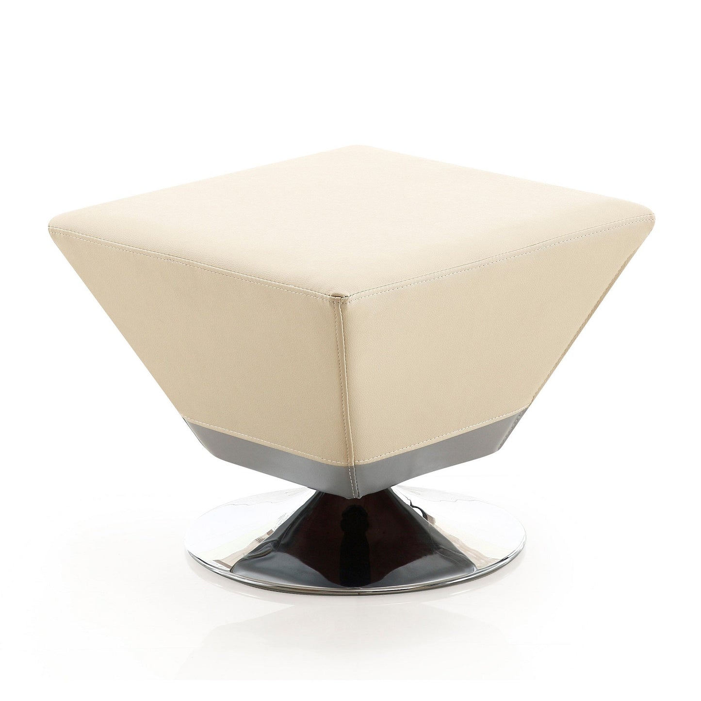 Diamond Swivel Ottoman in Multi Colors (Set of 7) - Ornate Home