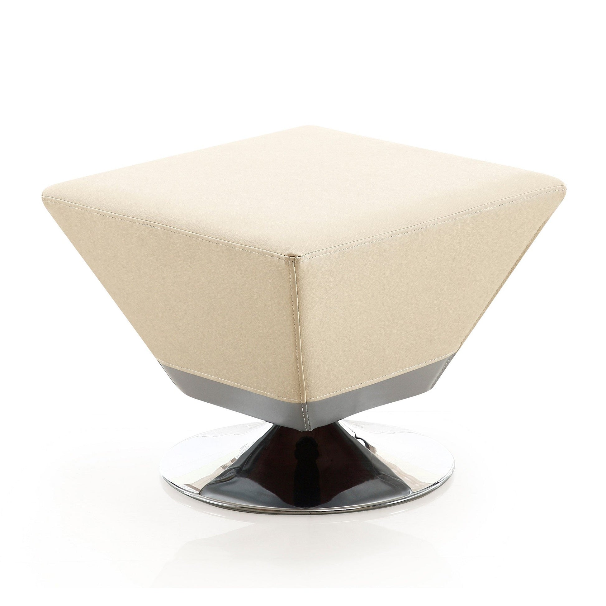 Diamond Swivel Ottoman in Multi Colors (Set of 7) - Ornate Home
