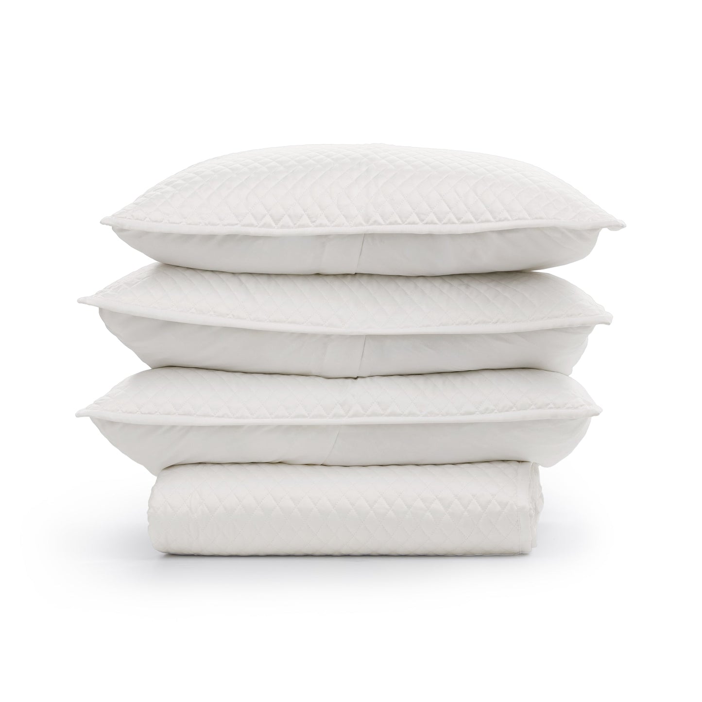 Diamond White Quilt Collection - Ornate Home