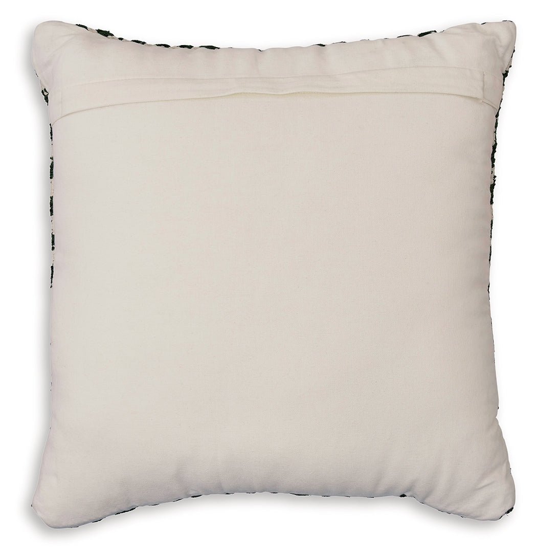 Digover Green/Ivory Pillow- Viva Furn