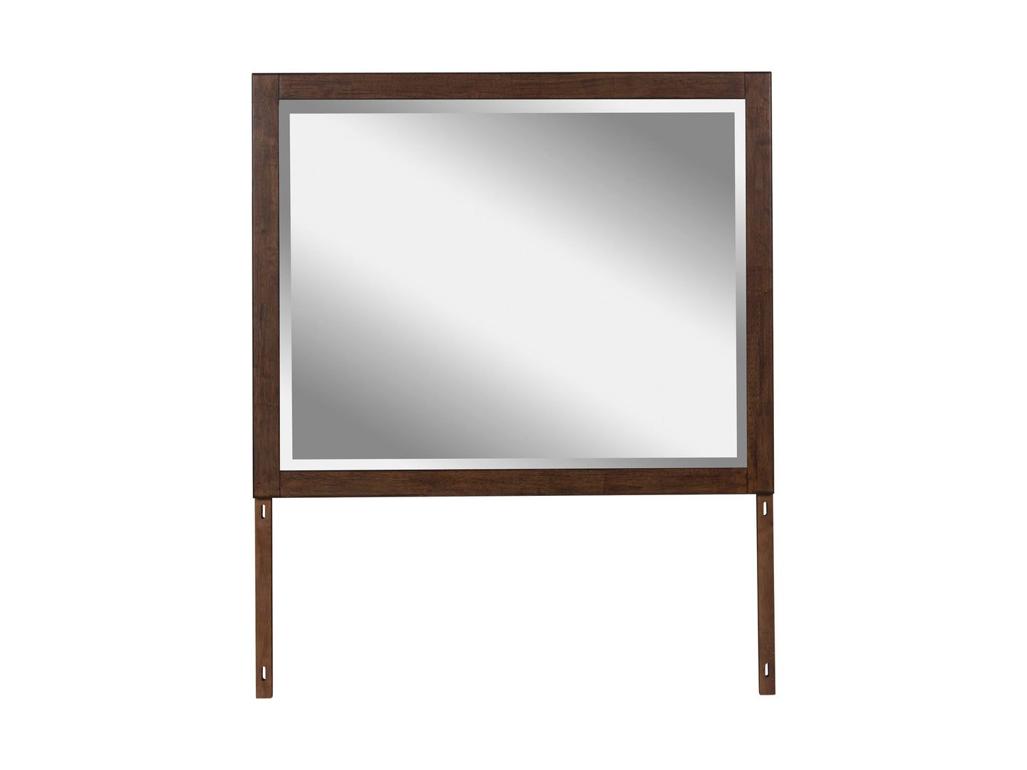Dilenno Dark Brown Bedroom Mirror- Viva Furn