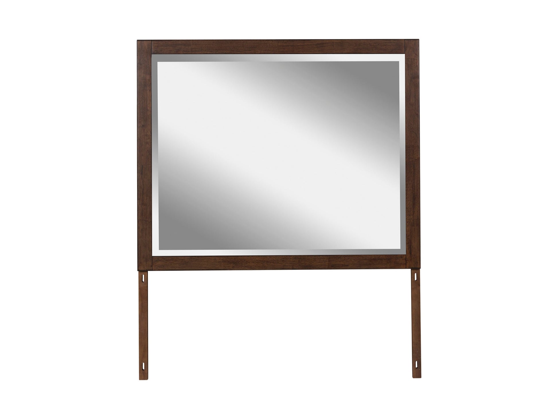 Dilenno Dark Brown Bedroom Mirror- Viva Furn
