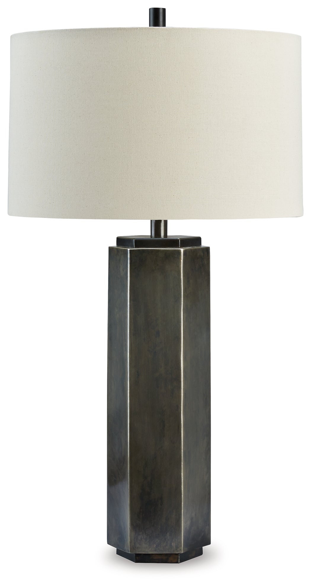 Dirkton Antique Pewter Table Lamp (Set of 2)- Viva Furn