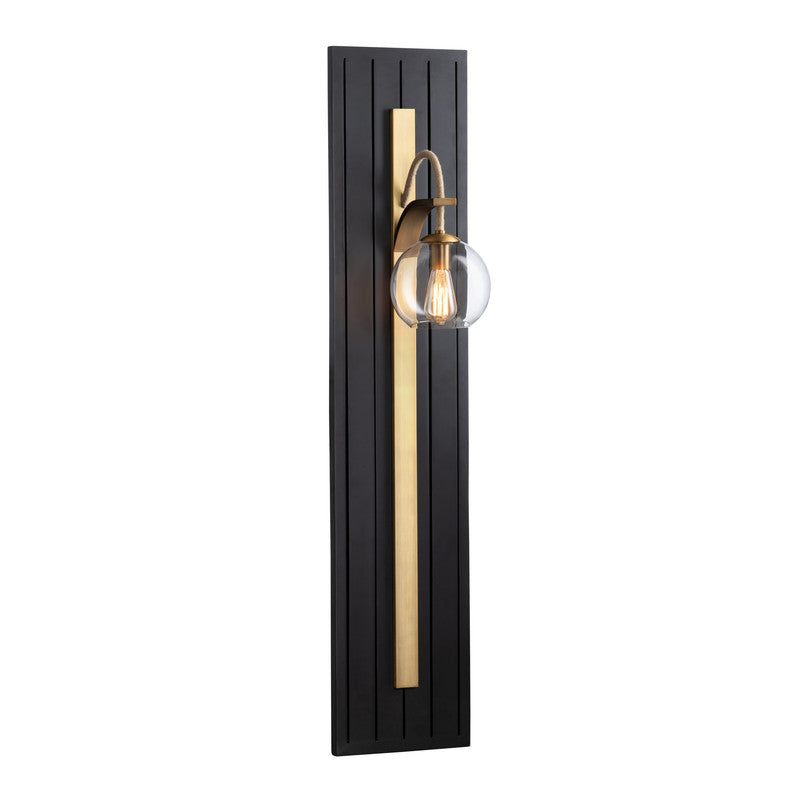 Dixon Black/Gold Wall Sconce (Set of 2) - Ornate Home