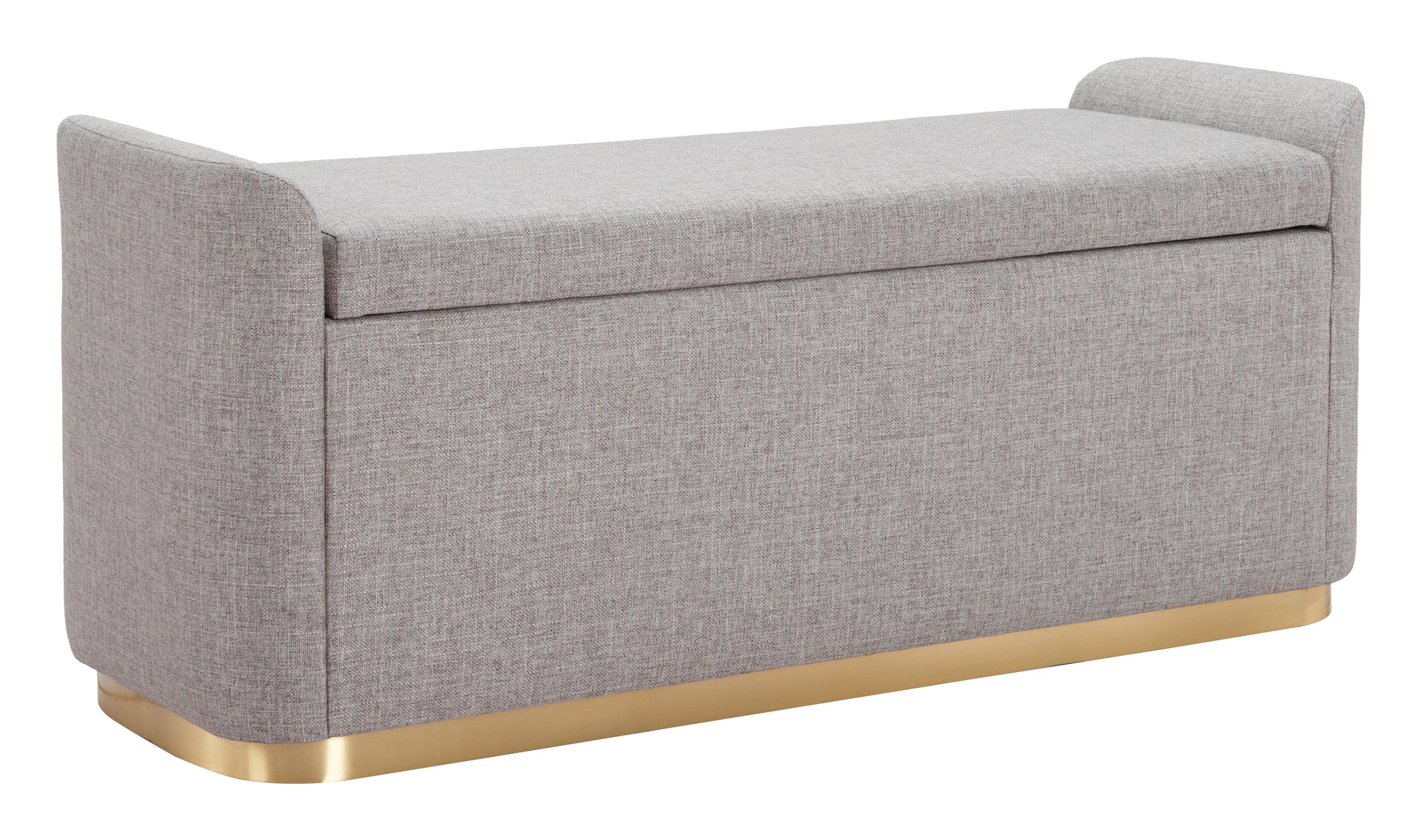 Dobo Gray Storage Bench - Ornate Home