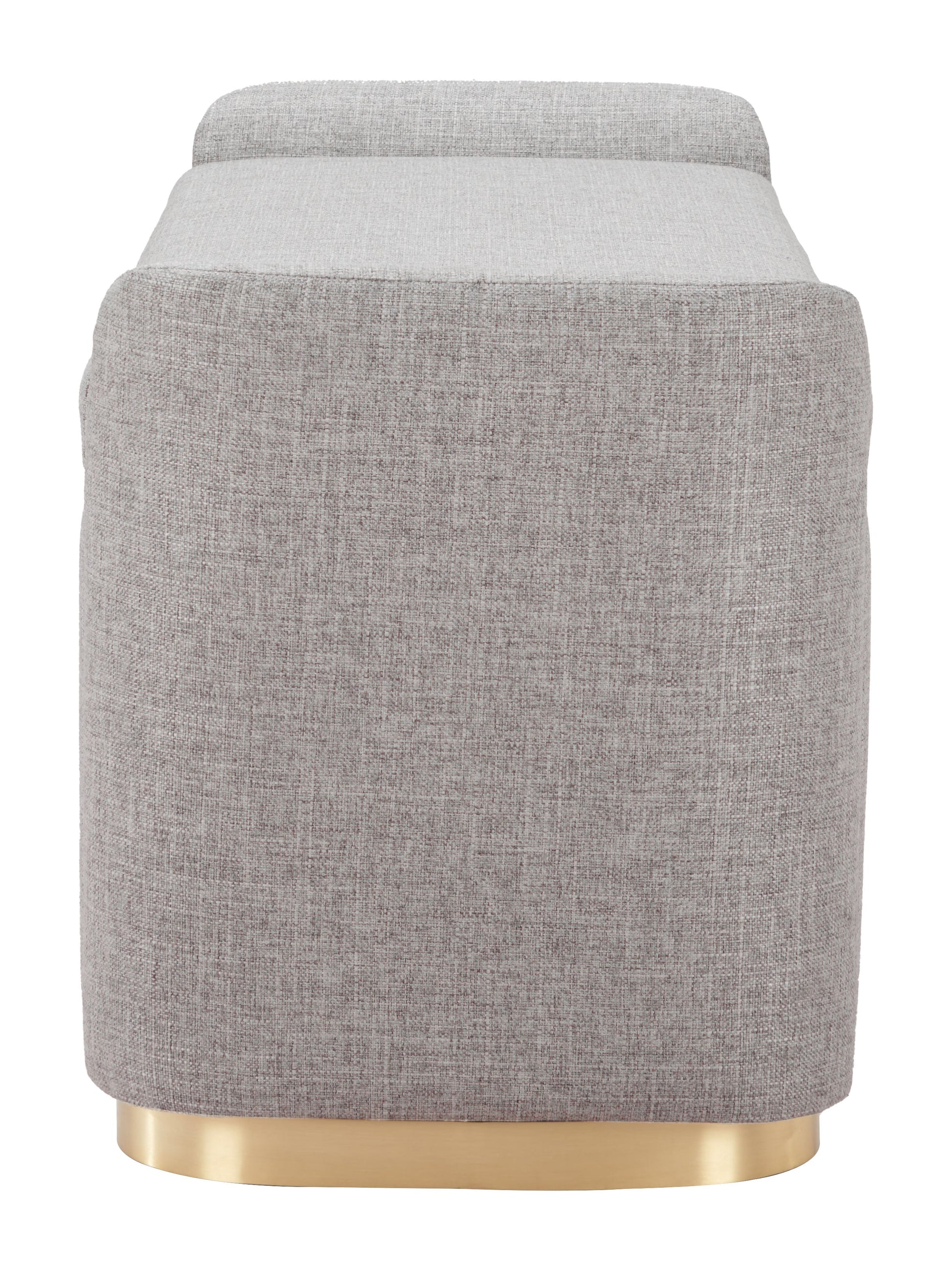 Dobo Gray Storage Bench - Ornate Home