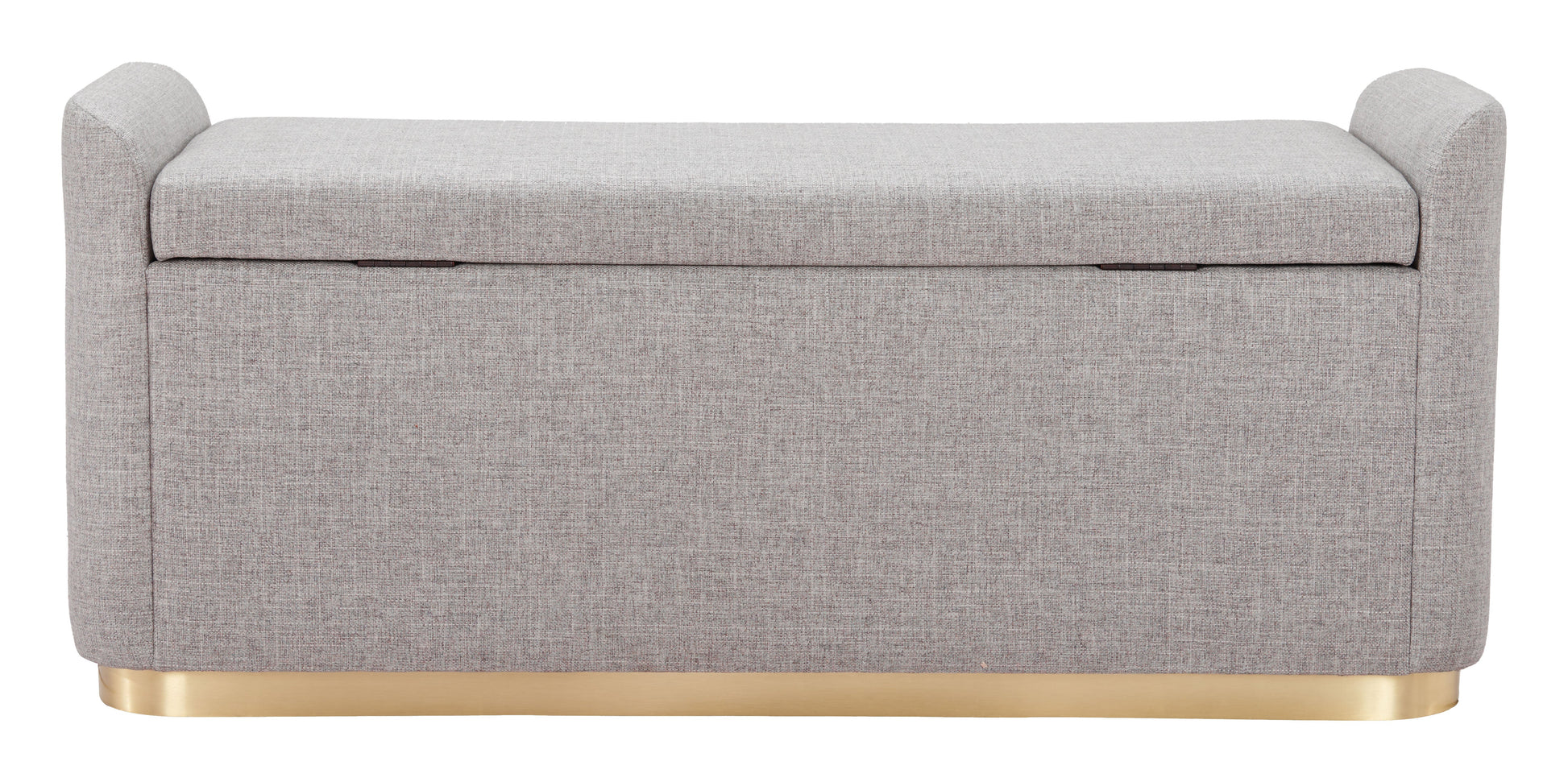 Dobo Gray Storage Bench - Ornate Home