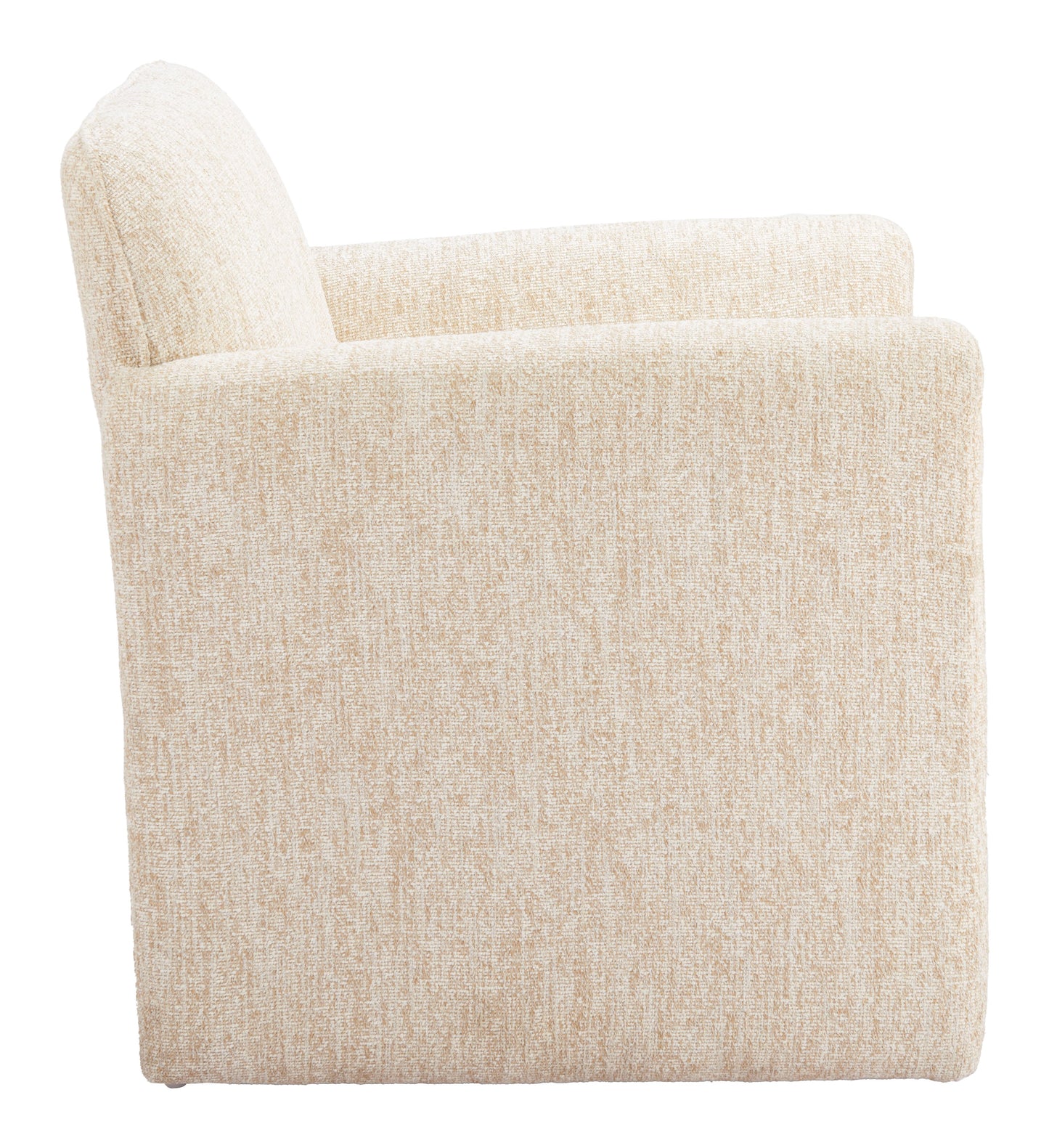 Dobra Oatmeal Beige Accent Chair - Ornate Home