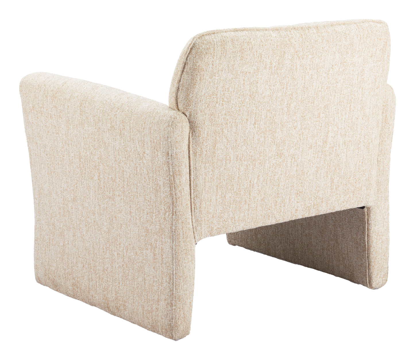 Dobra Oatmeal Beige Accent Chair - Ornate Home