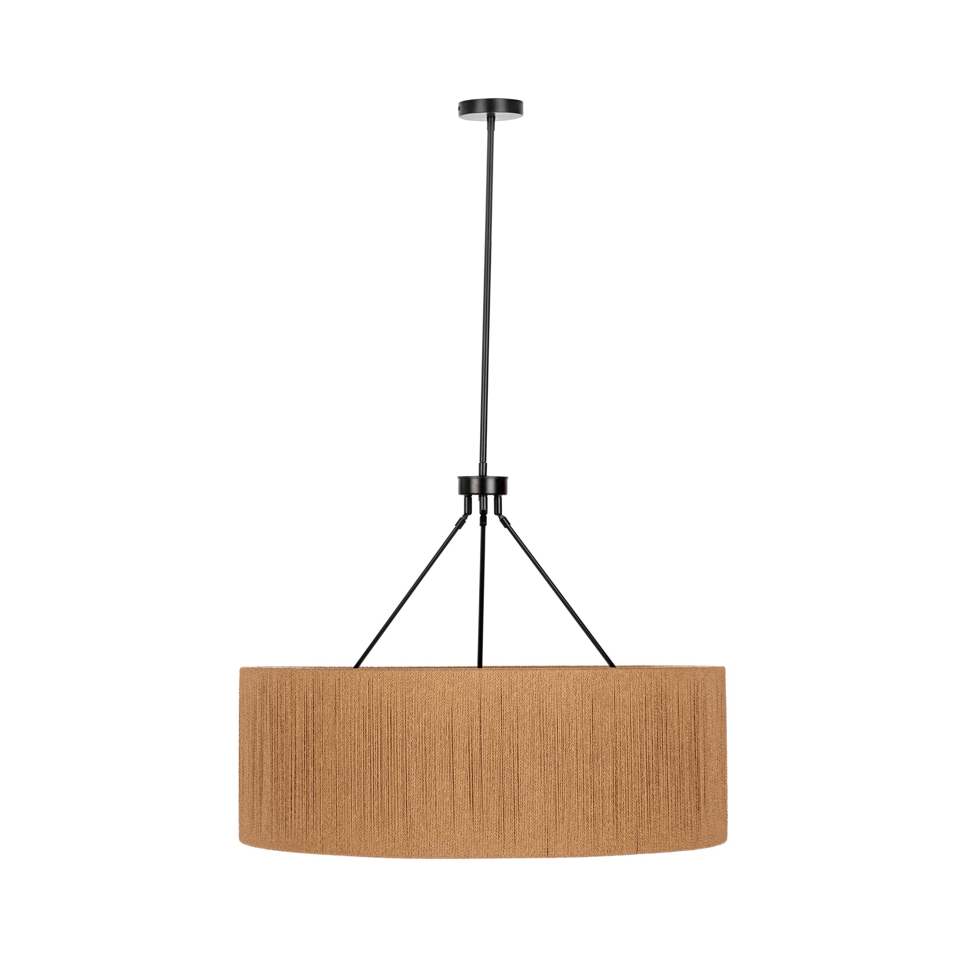 Dobson Pendant Natural/Black - Ornate Home