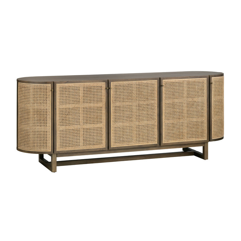 Domingo Brown/Tan Sideboard - Ornate Home