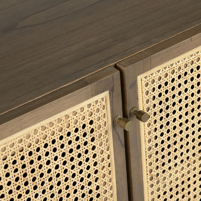 Domingo Brown/Tan Sideboard - Ornate Home