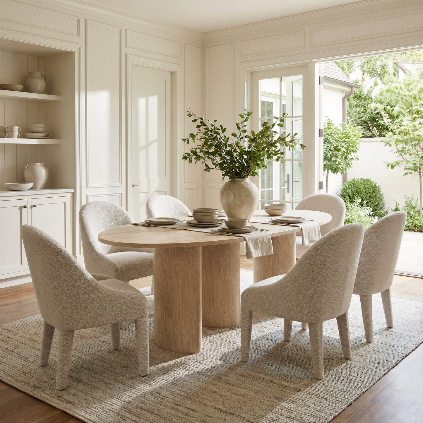 Domo Ivory Dining Chair - Ornate Home