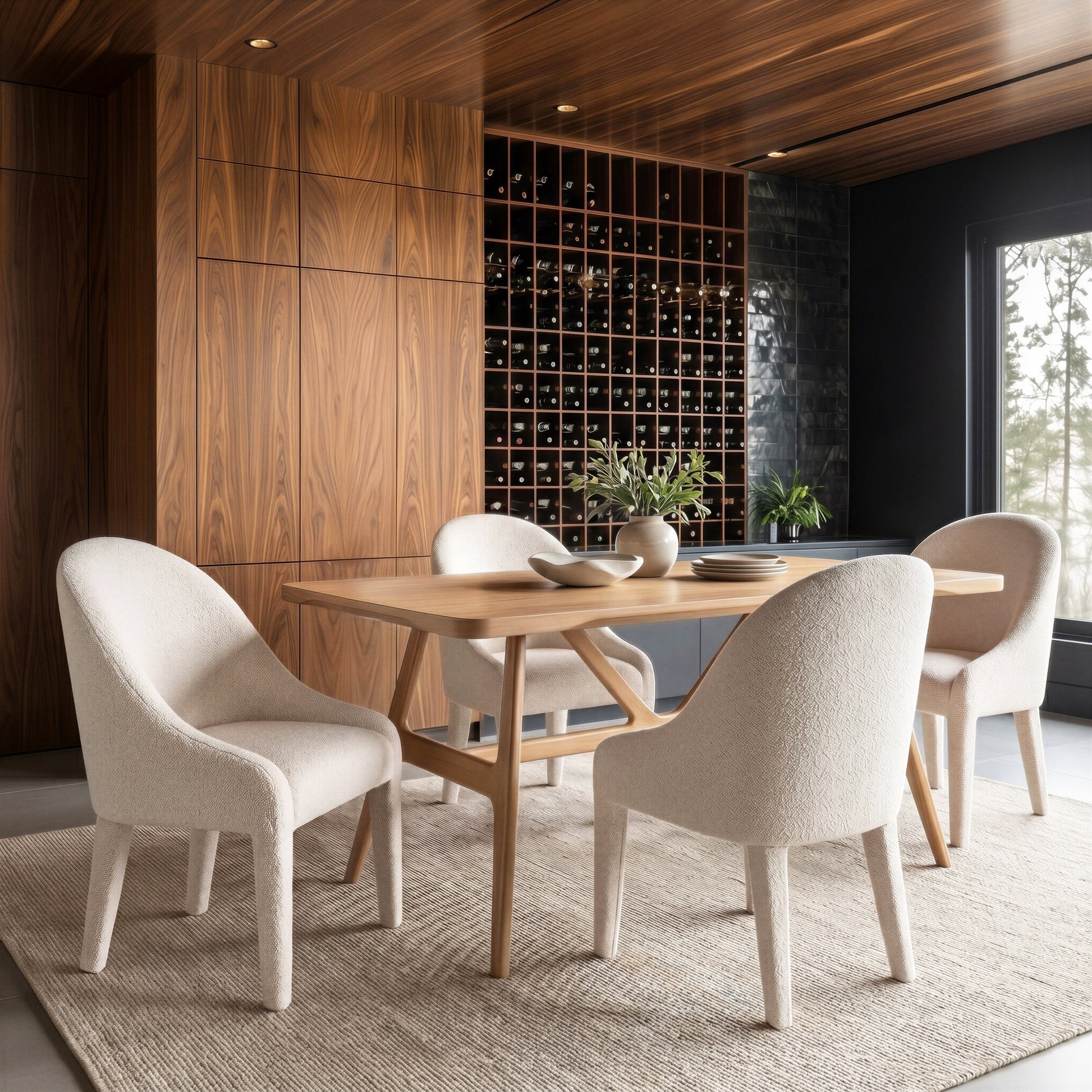 Domo Ivory Dining Chair - Ornate Home