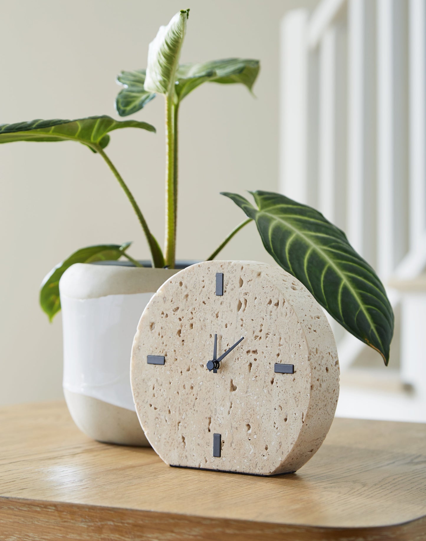 Donfordson Beige Table Clock- Viva Furn