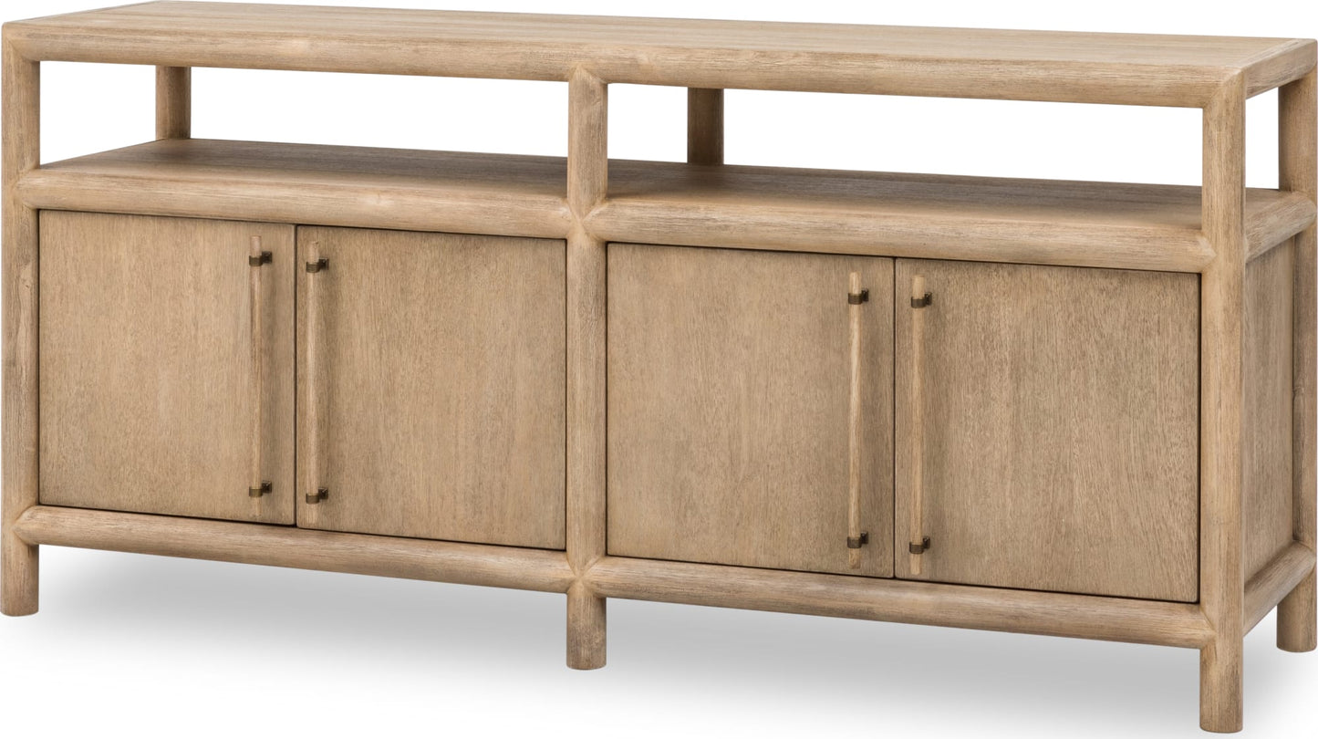 Dorsey Granola 64W Entertainment Console - Ornate Home