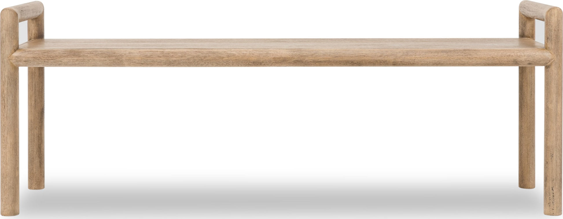 Dorsey Granola Wood Bench - Ornate Home