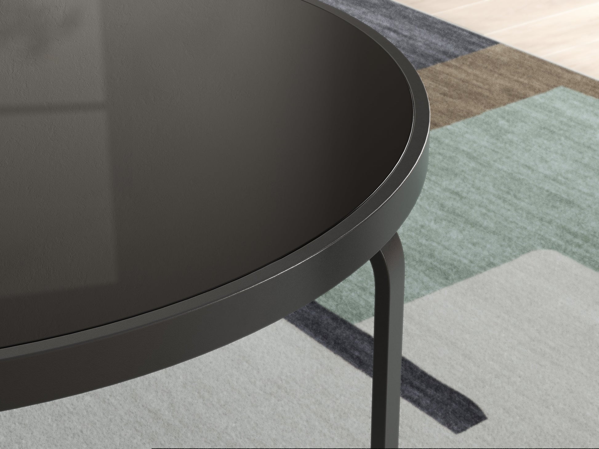 Dorylin Black Occasional Table Set (Set of 3)- Viva Furn