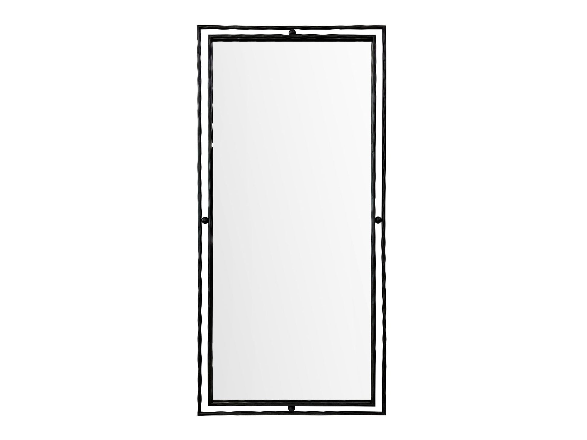 Dover 1 Black Wall Mirror - Ornate Home