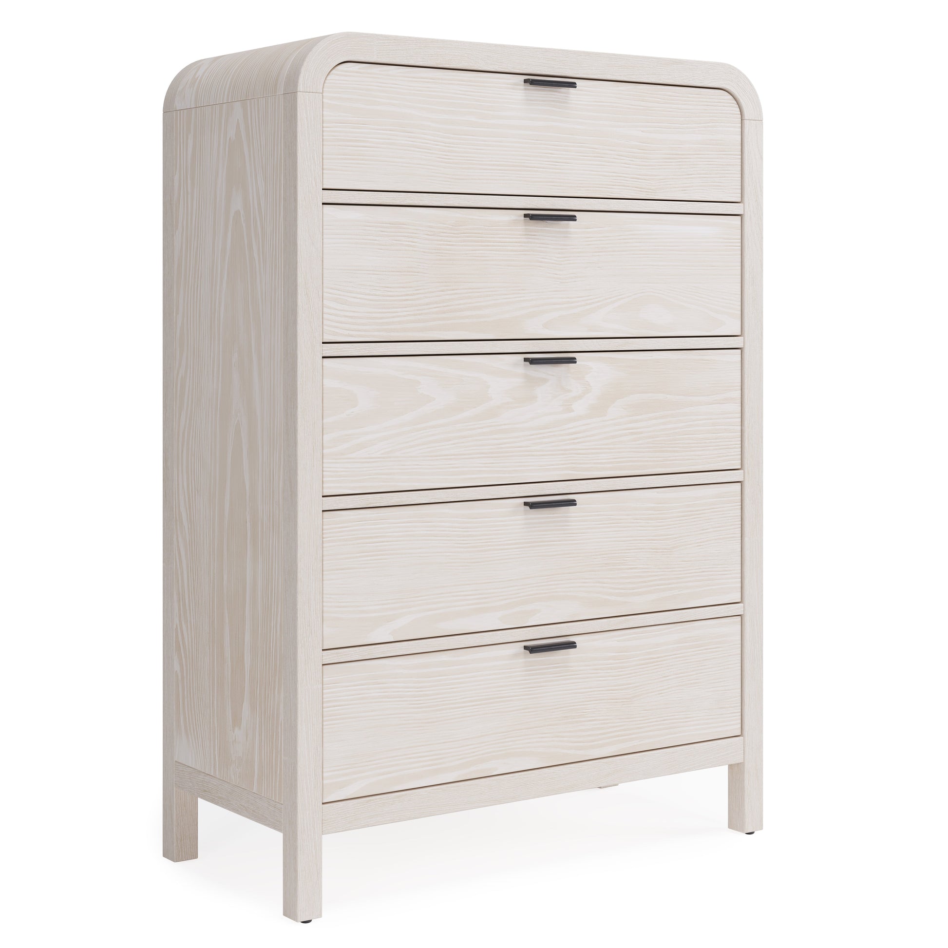 Drake Five Drawer Chest in Sugar - Ornate Home