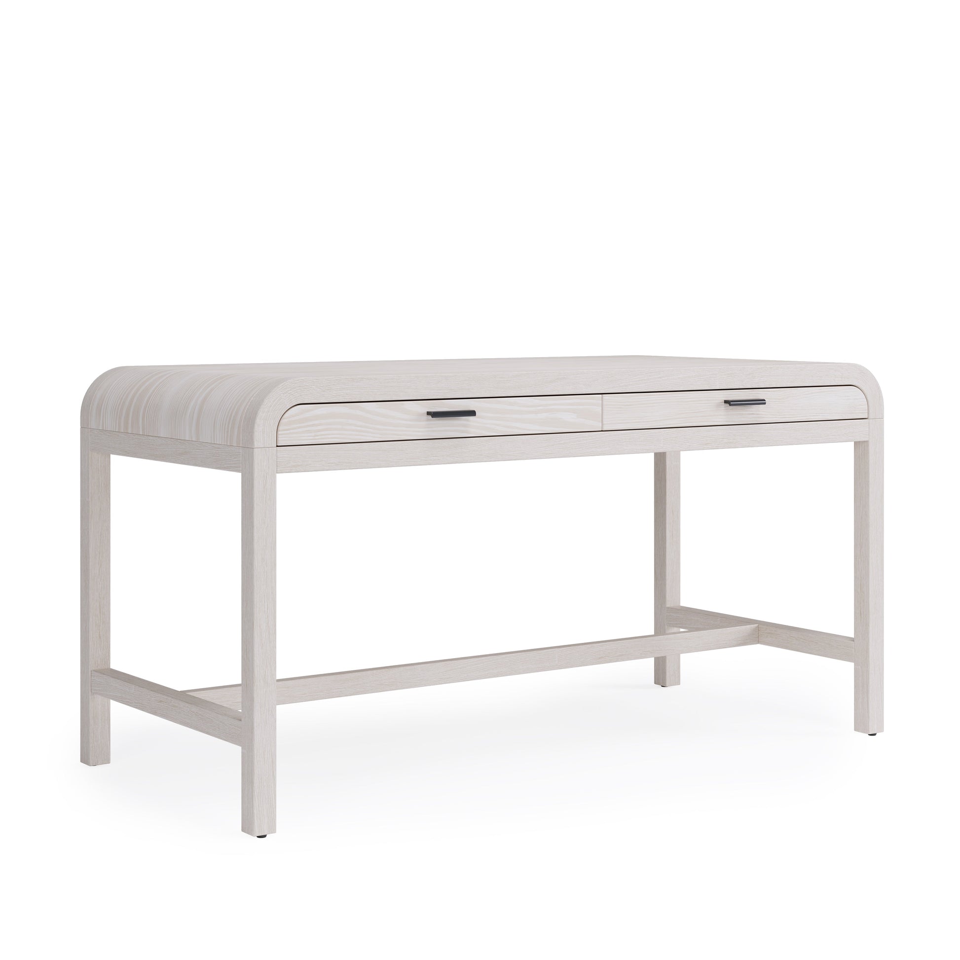 Drake Two Drawer Writing Desk in Sugar - Ornate Home