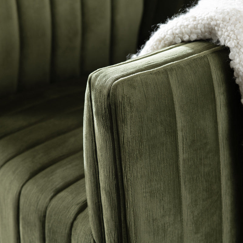 Draper Green Accent Chair - Ornate Home