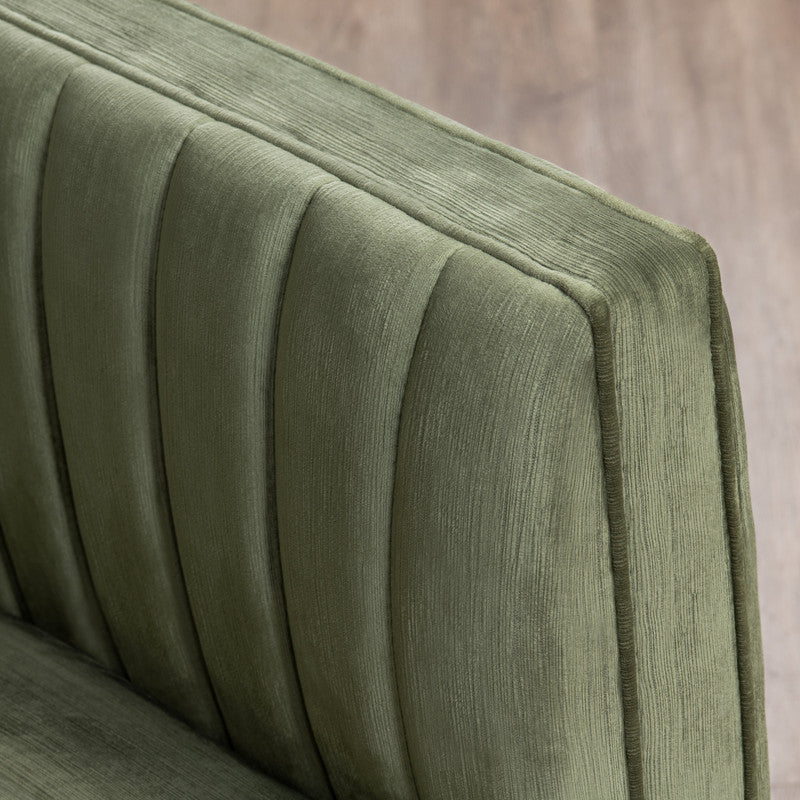 Draper Green Accent Chair - Ornate Home