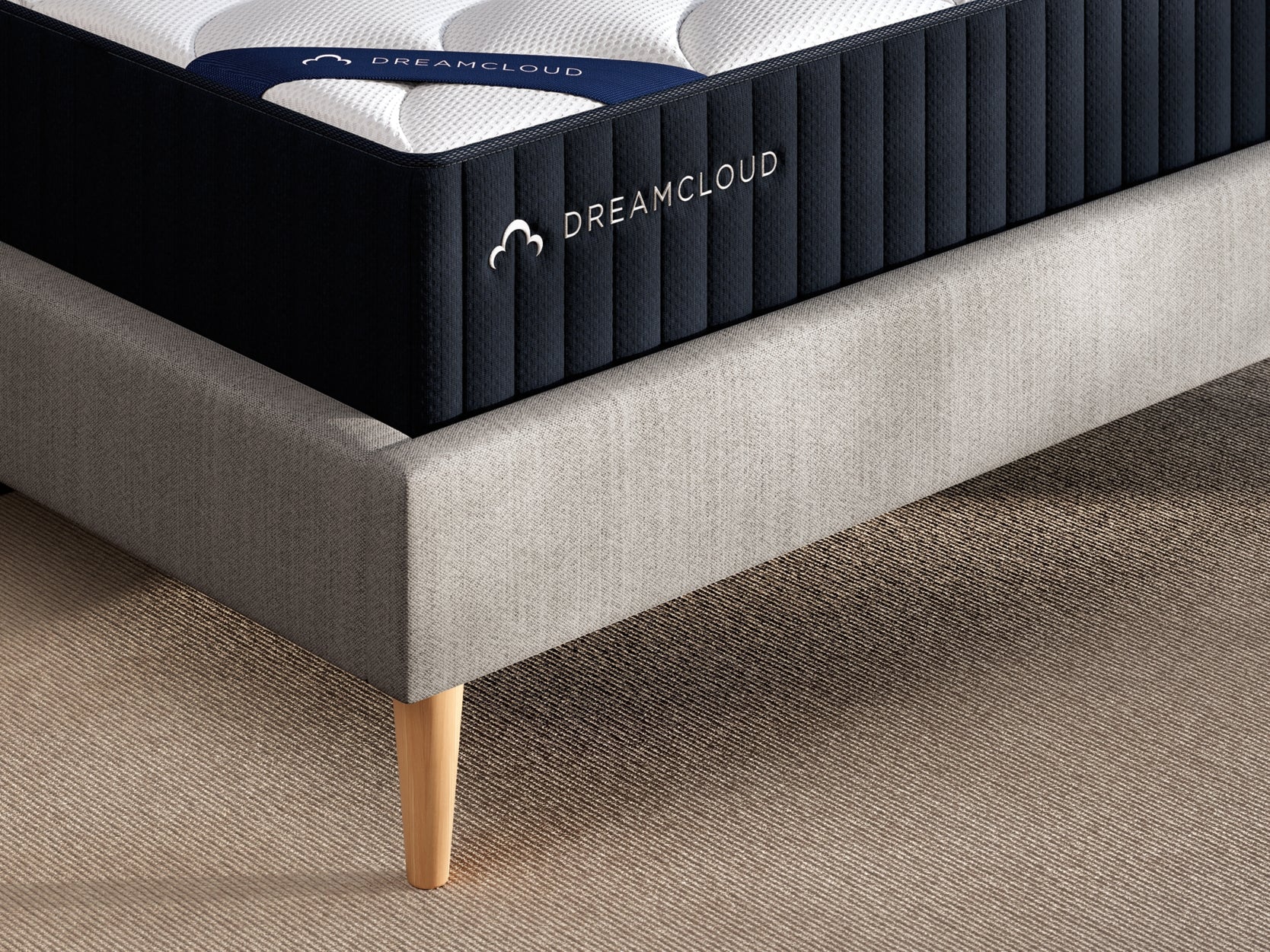 DreamCloud Classic Hybrid Firm White California King Mattress- Viva Furn