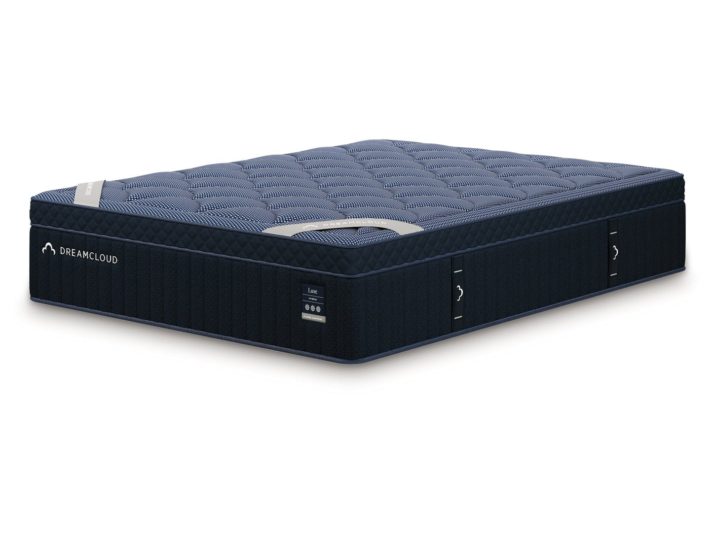 DreamCloud Luxe Hybrid Medium White Full Mattress- Viva Furn