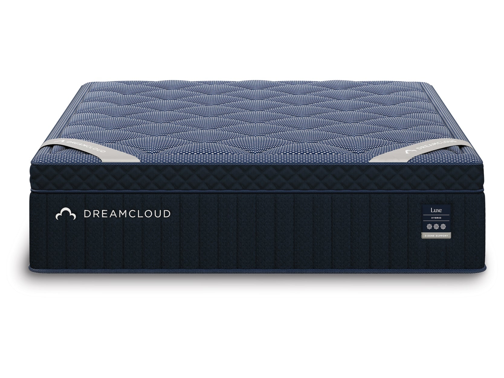 DreamCloud Luxe Hybrid Medium White Full Mattress- Viva Furn