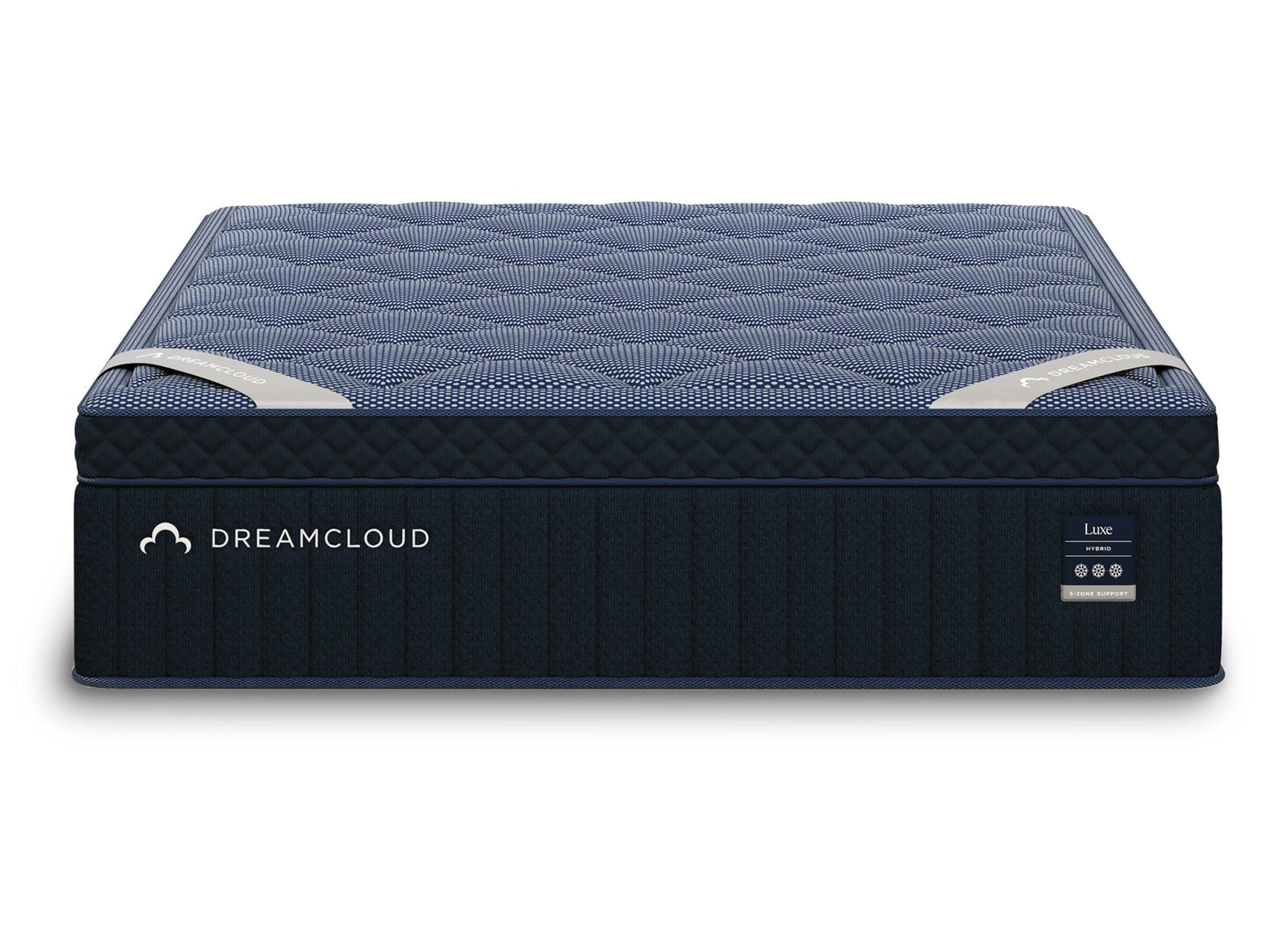 DreamCloud Luxe Hybrid Medium White Twin Mattress- Viva Furn