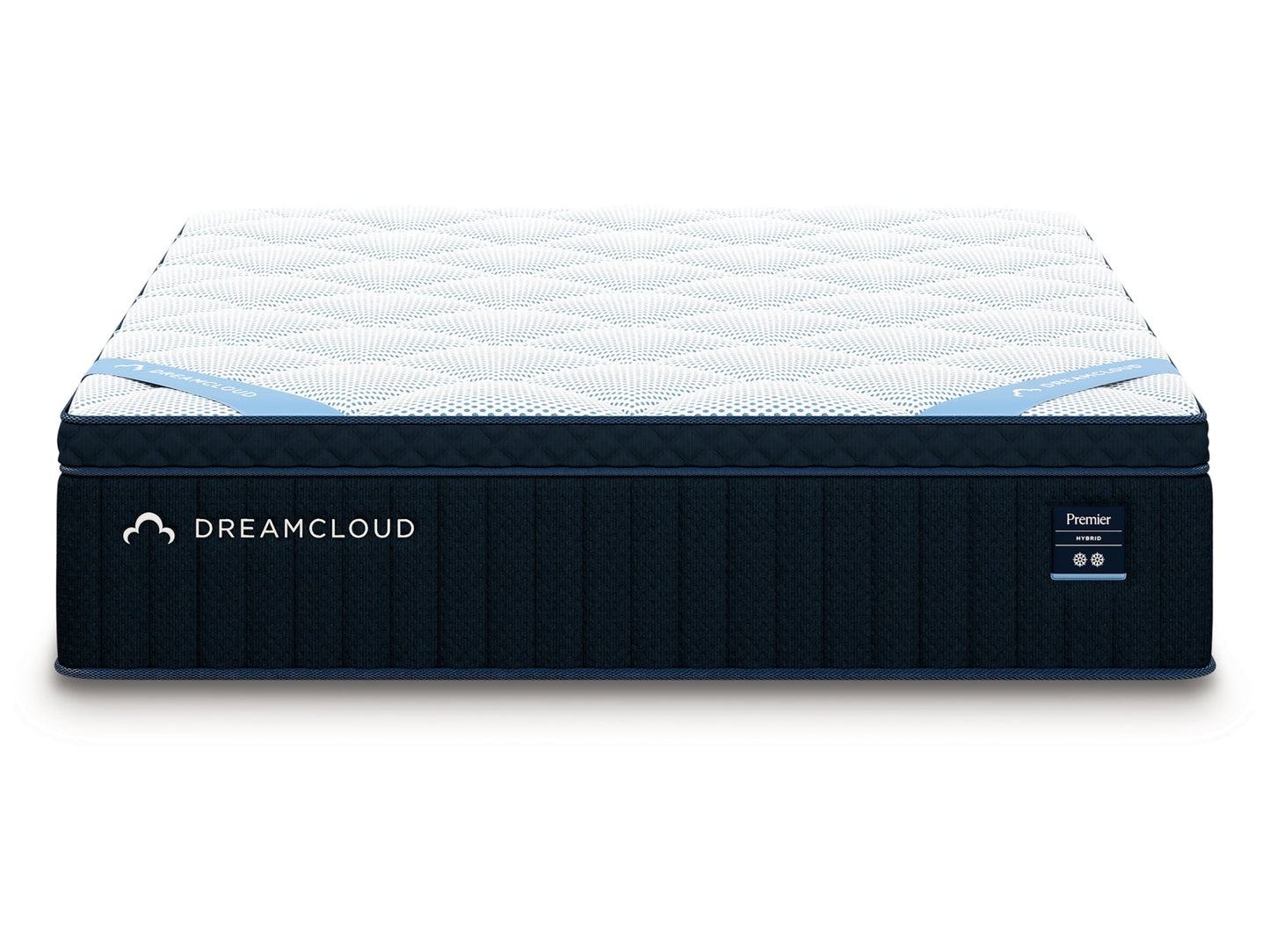 DreamCloud Premier Hybrid Medium White California King Mattress- Viva Furn
