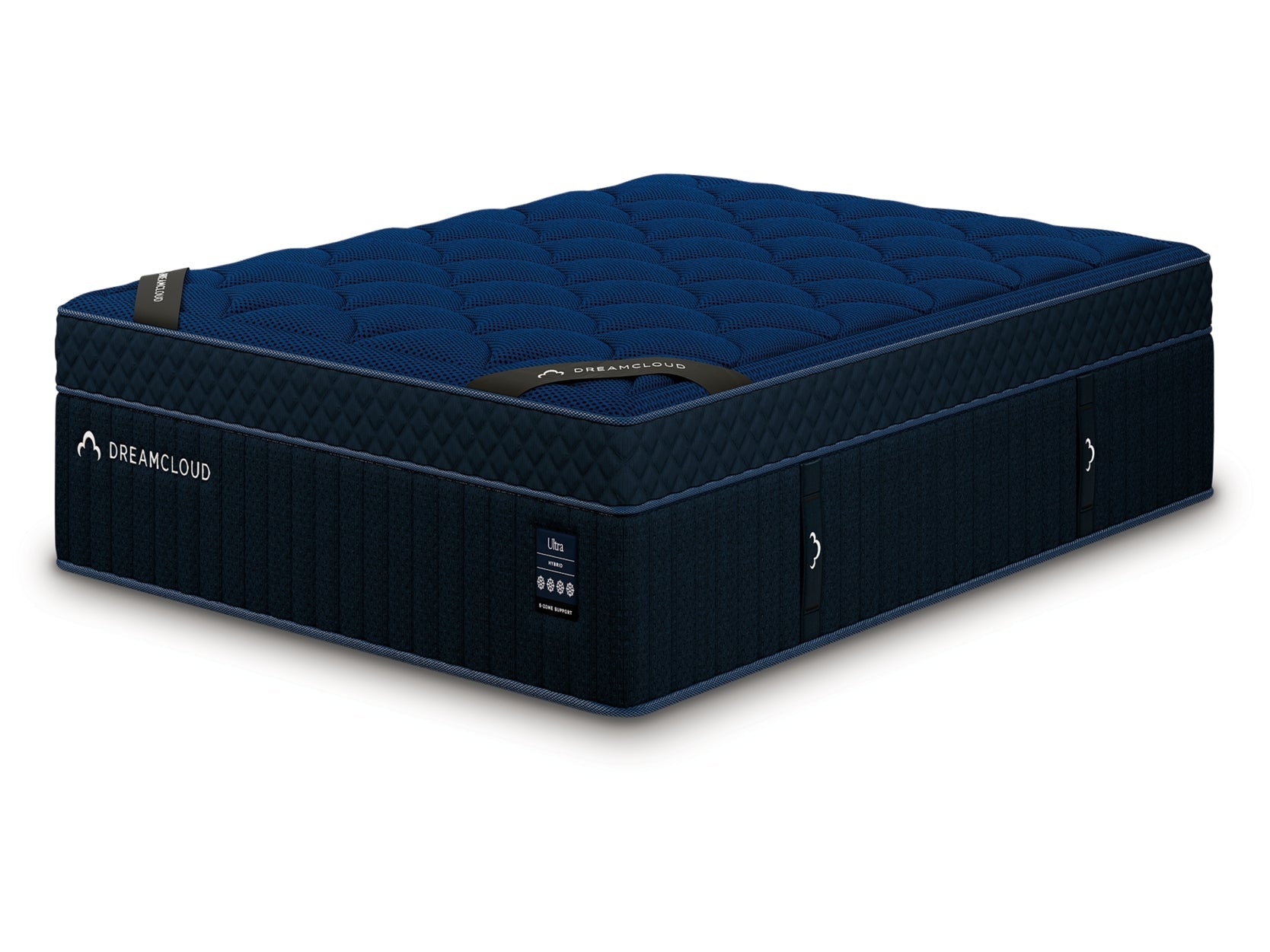 DreamCloud Ultra Hybrid Medium White Queen Mattress- Viva Furn