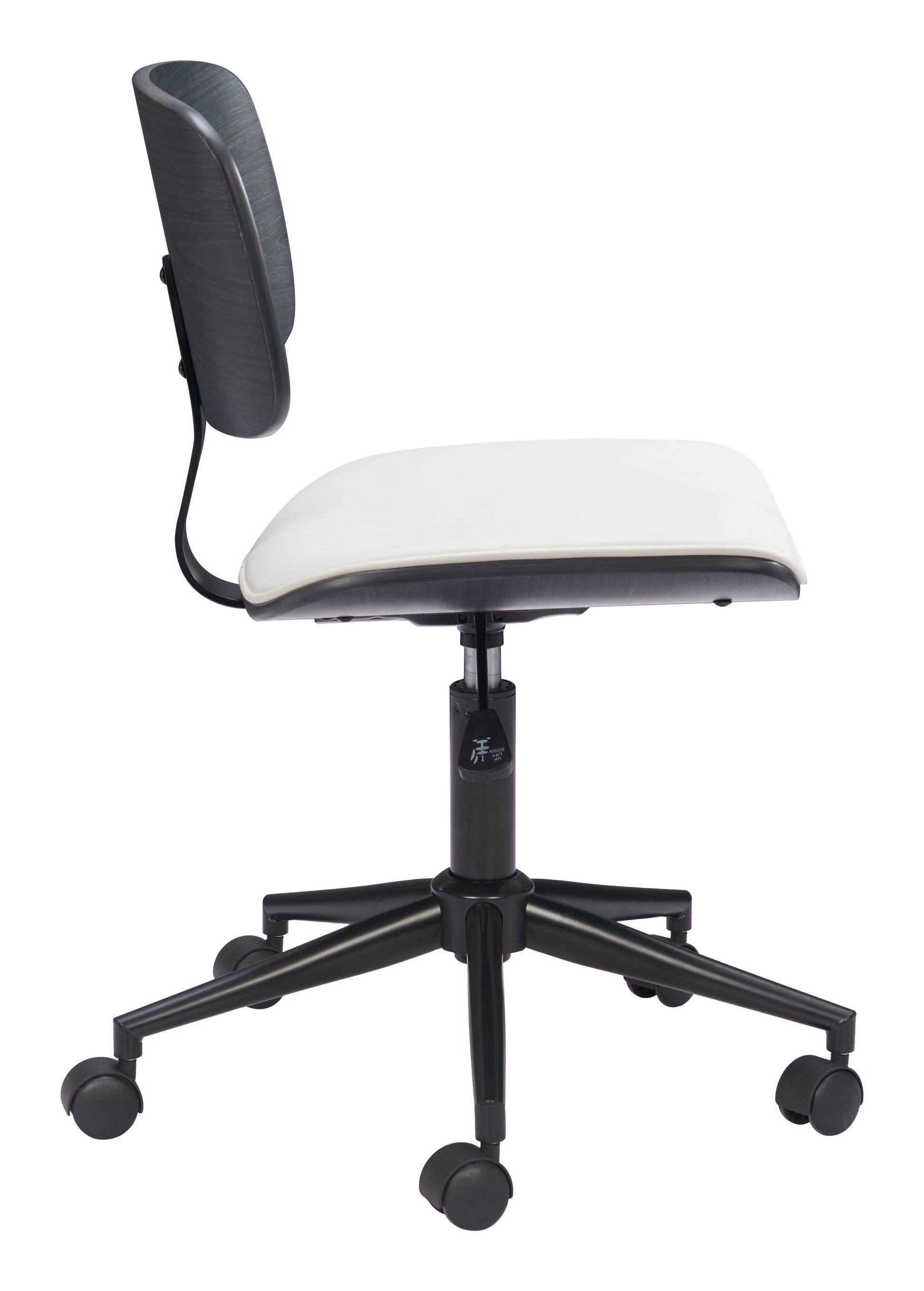 Duravel White & Black Office Chair - Ornate Home