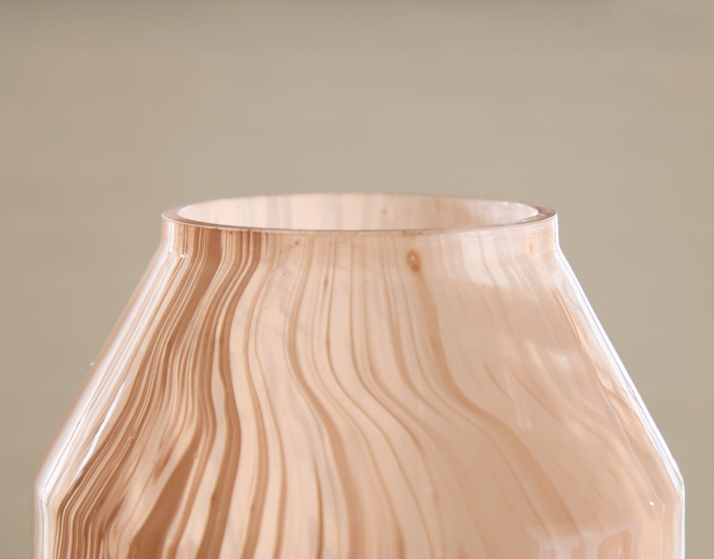Dushby Blush Pink Vase 15"- Viva Furn