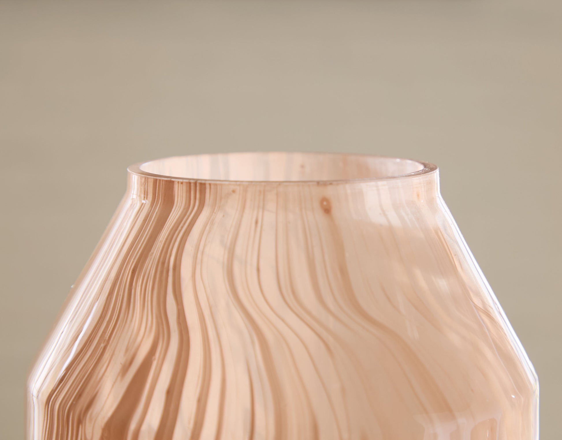 Dushby Blush Pink Vase 15"- Viva Furn
