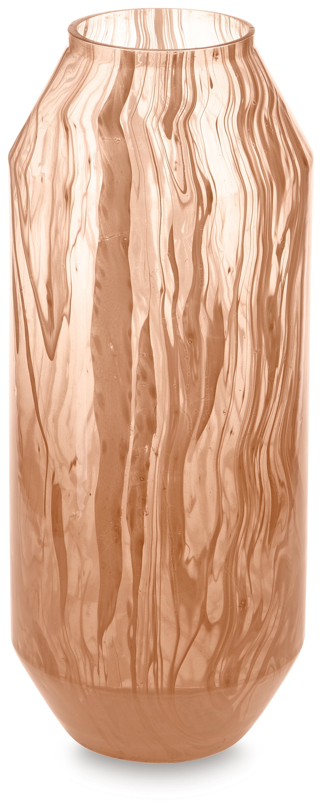 Dushby Blush Pink Vase 15"- Viva Furn