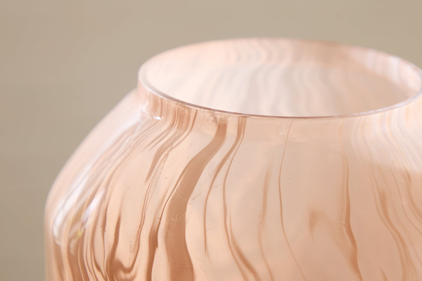 Dushby Blush Pink Vase 9"- Viva Furn