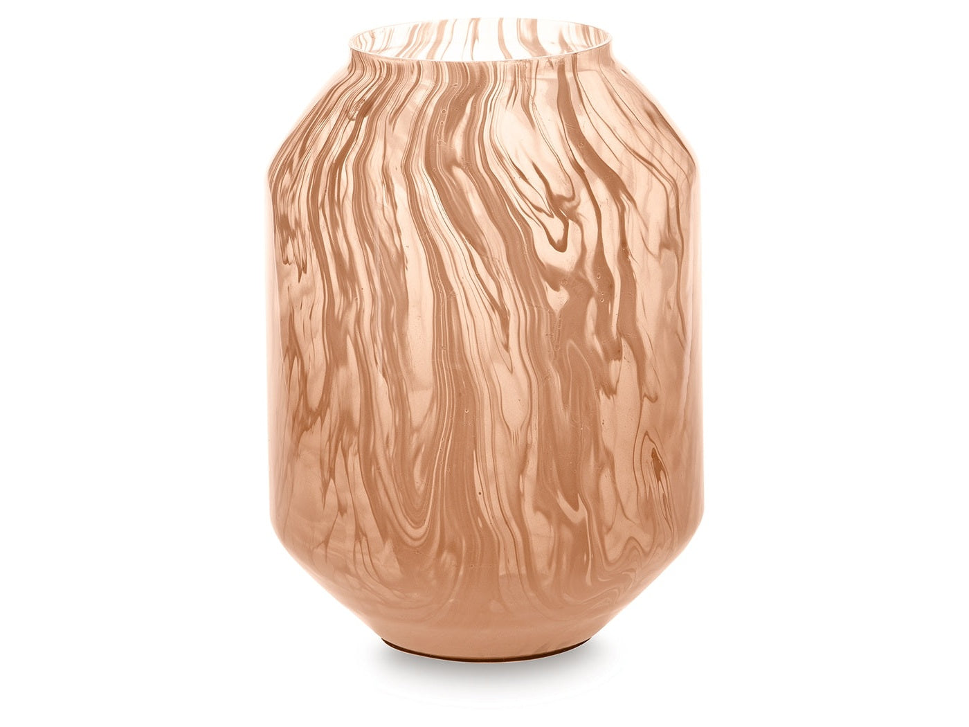 Dushby Blush Pink Vase 9"- Viva Furn
