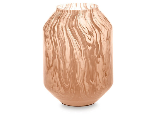 Dushby Blush Pink Vase 9"- Viva Furn