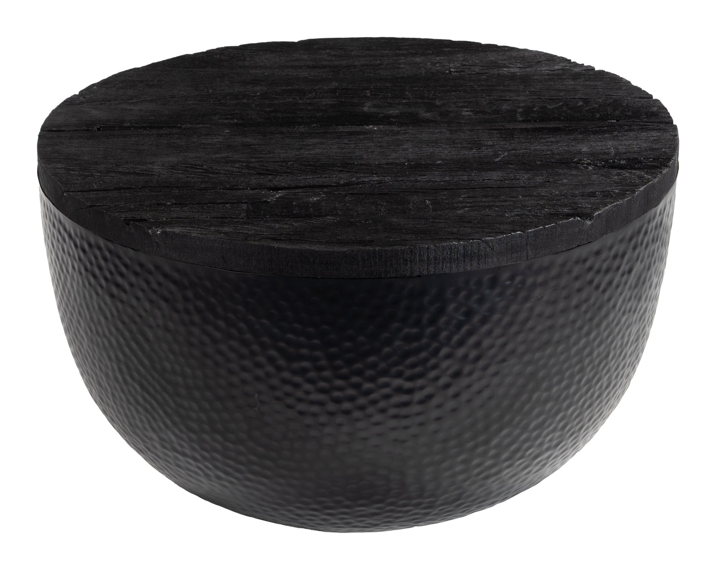 Duskan Black Storage Coffee Table - Ornate Home