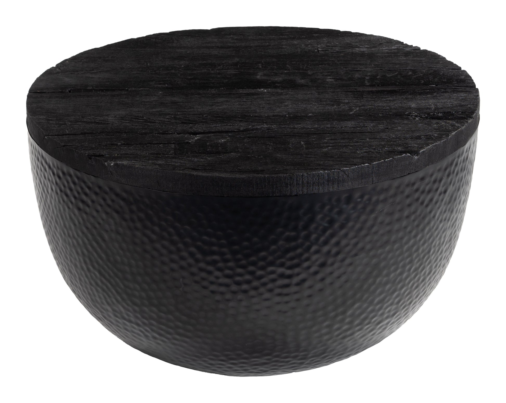 Duskan Black Storage Coffee Table - Ornate Home