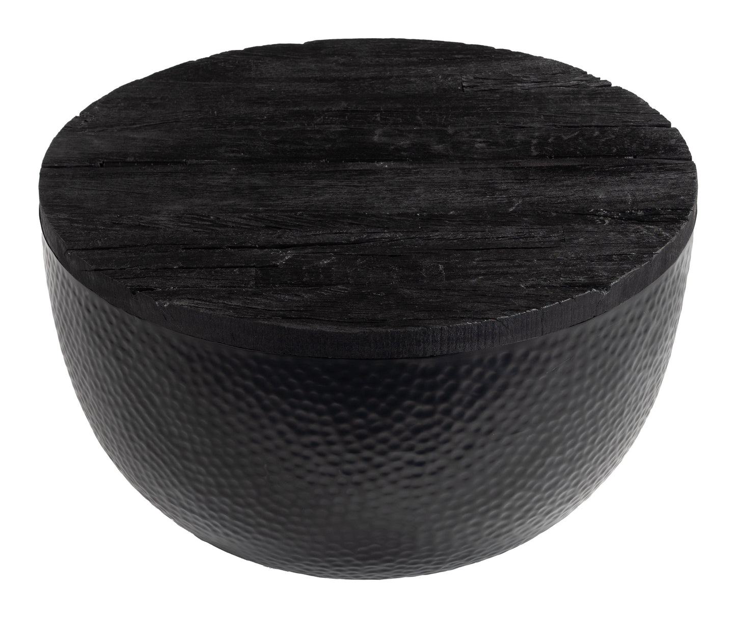 Duskan Black Storage Coffee Table - Ornate Home